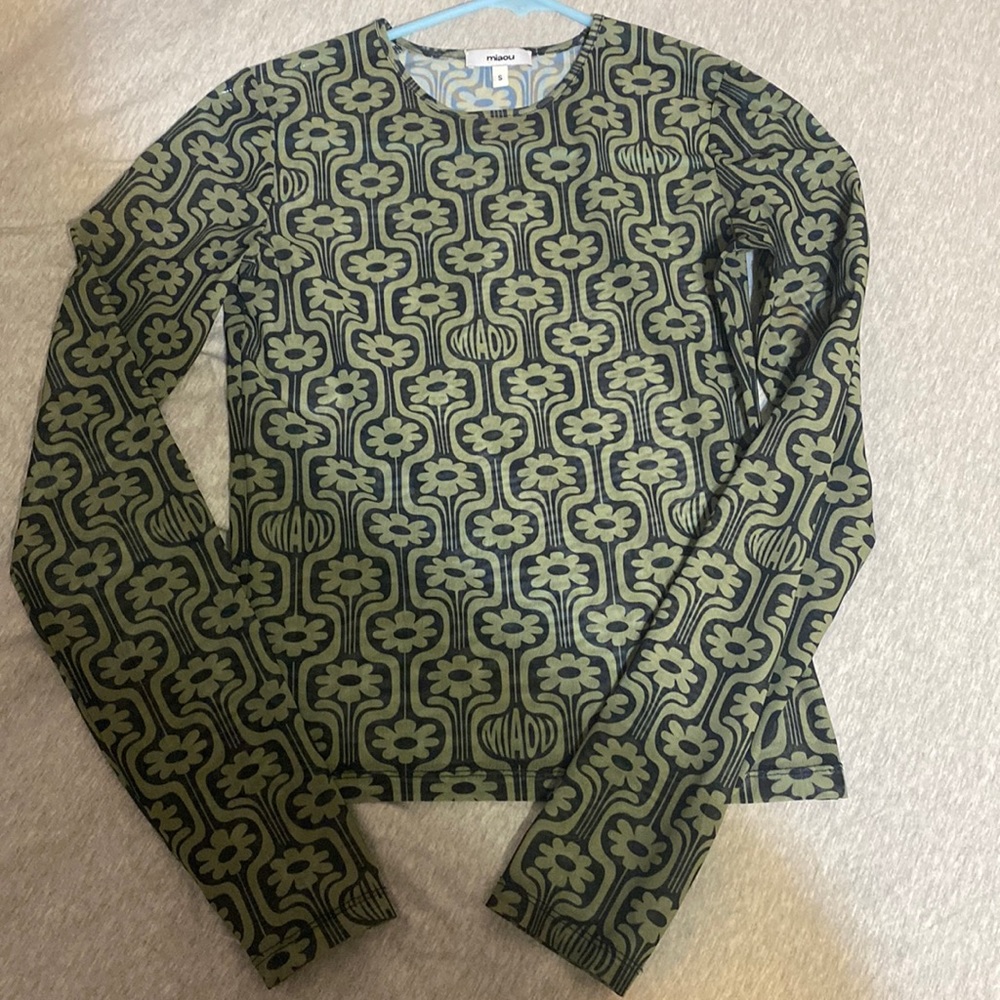 Miaou mesh top